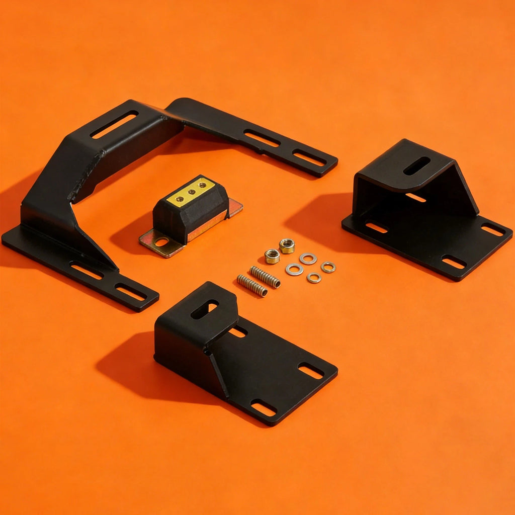 LSX LS1 LS2 LS7 Swap Motor Mount Kit for Nissan 240SX S13 S14 (1989–1998)