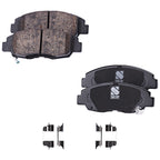 Front Ceramic Brake Pad Set for Honda Accord, Civic (1998–2002)