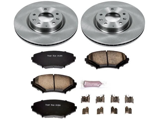 Front Brake Pad and Rotor Kit for Mazda RX8 (2004–2008) YW372NS