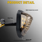 2X Turn Signal Indicators Light Lamp Amber for Universal Motorcycle