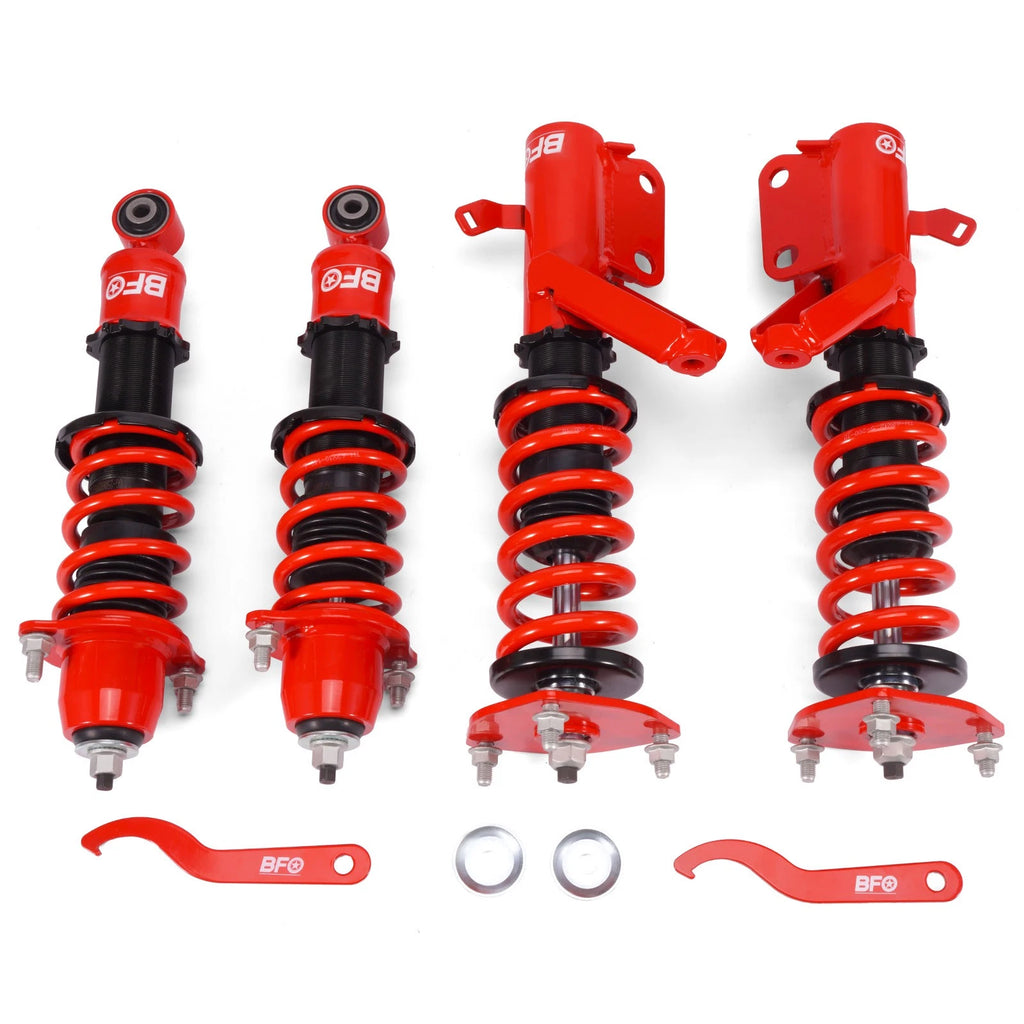 Set of 4 Coilovers Suspension Shocks + Springs for Honda Civic (2001–2005)