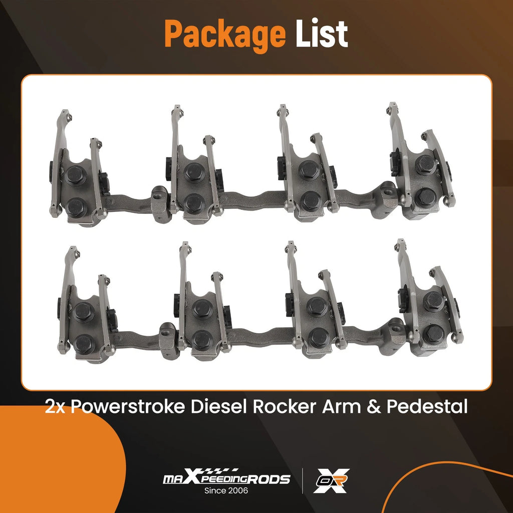 Rocker Arms Set for Ford Super Duty F-250 F-350 F-450 F-550 6.4L Diesel (2008–2010)