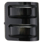 2X Smoked Side Tow Mirror Turn Signal Light Lens for Ford F250 F350 F450