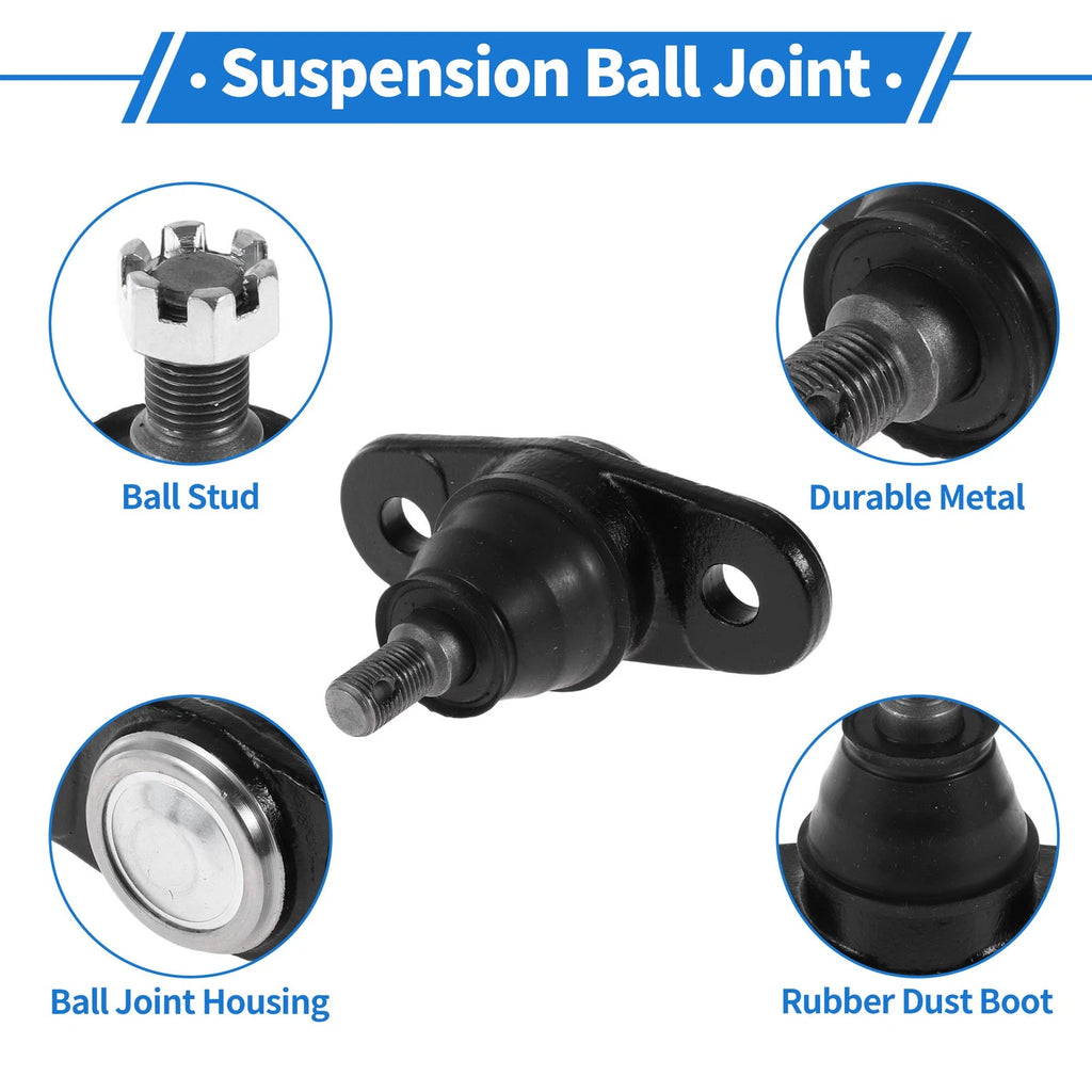 2X Front Lower Ball Joints for Hyundai Accent (2005–2010) No.K500015/517601G000