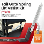 Steel Spring Lift Assist for Trailer & Utility Tailgates (Right Side)