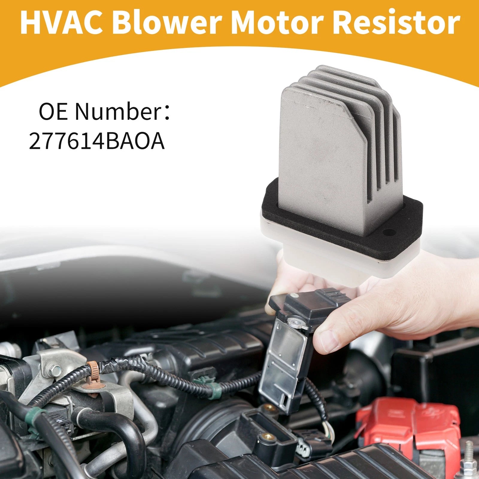 HVAC Blower Motor Resistor No. 277614BAOA for Nissan Sylphy (2000–2007)