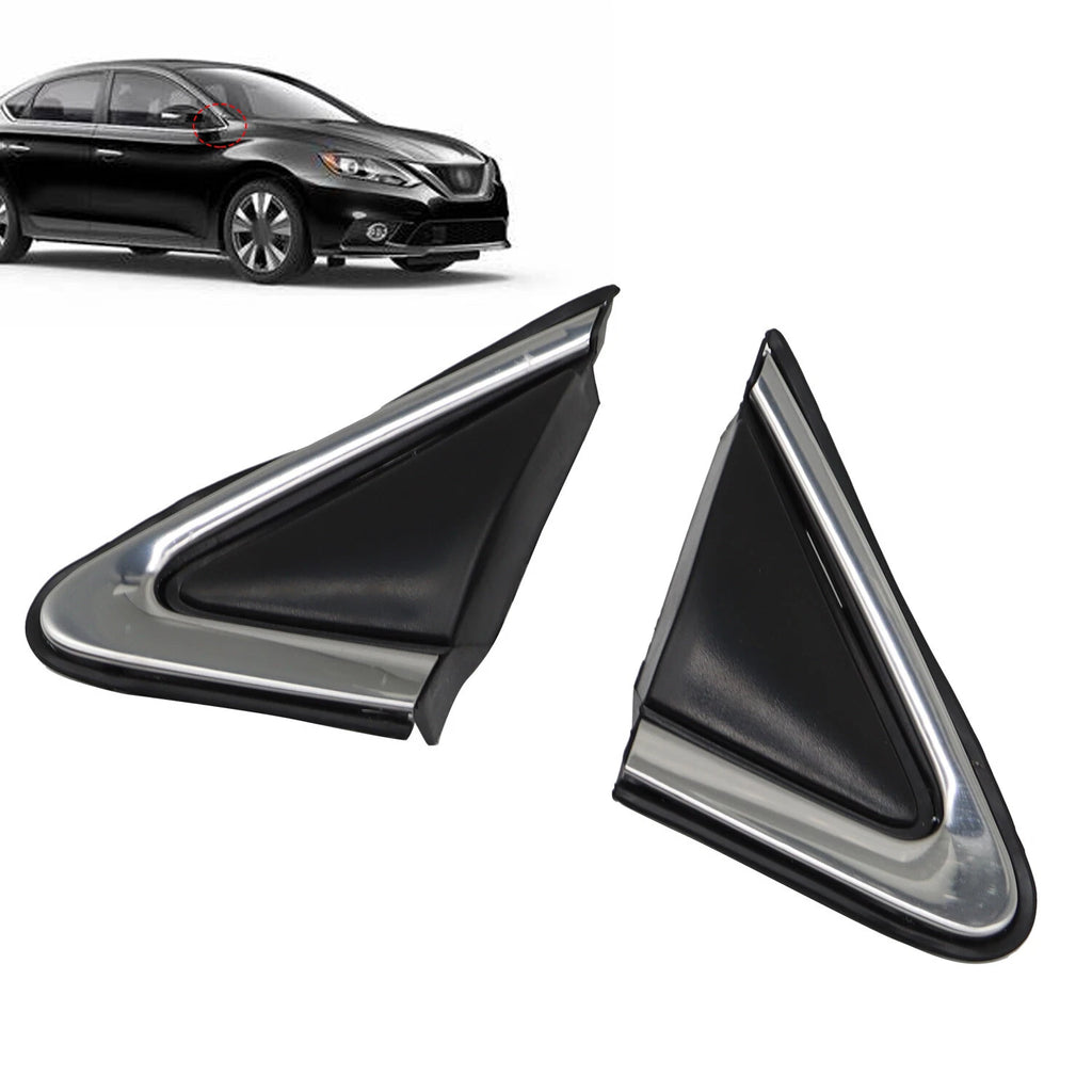 Set of 2 Fender Trim / Mirror Finisher for Nissan Sentra (2013–2019)