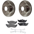 Disc Brake & Pad Kit for Dodge Dakota (1997–1998) Front Set