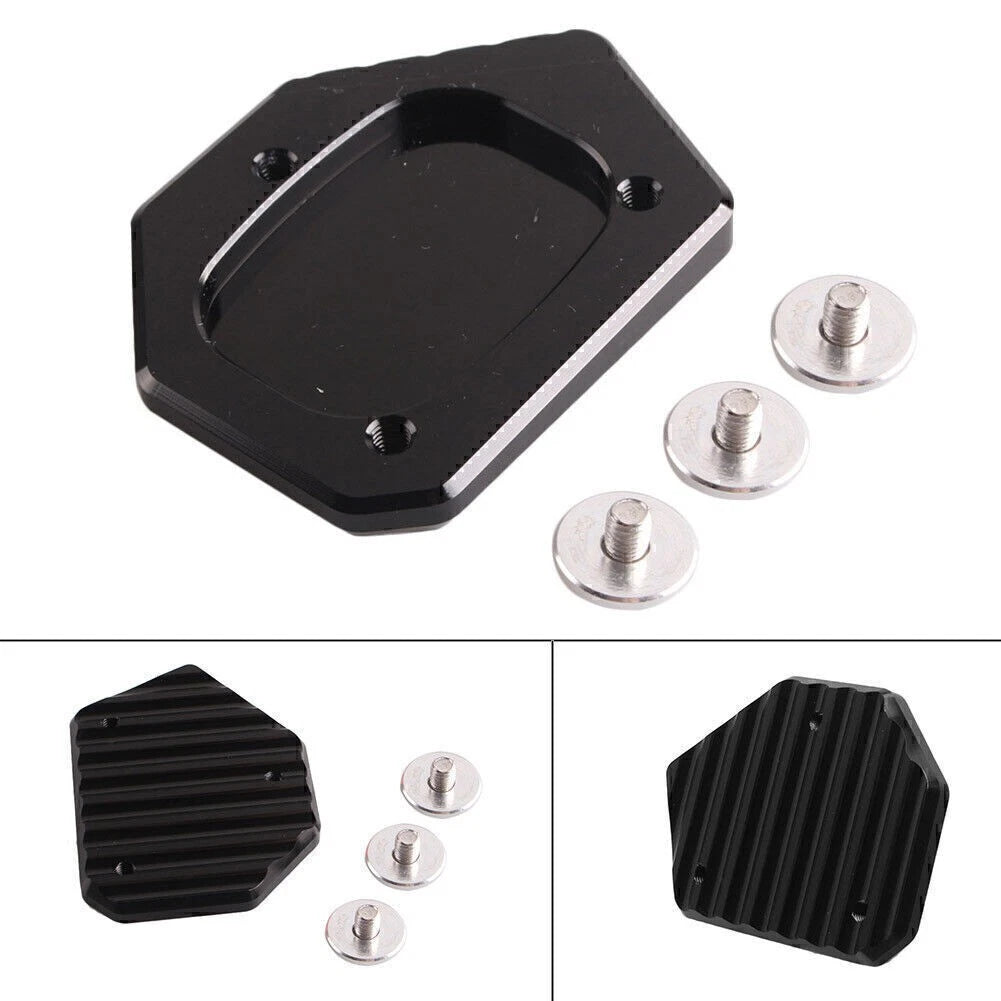 Kickstand Side Stand Enlarger Plate for Honda NC700S/X (2012–2014) CBR500R Black