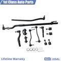 12pc Front Suspension Drag Link Ball Joint Tie Rod for Ford F-250 (2000–2005)