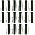 Set of 16 NGK Standard Spark Plugs & Coil Boots for Charger, Grand Cherokee