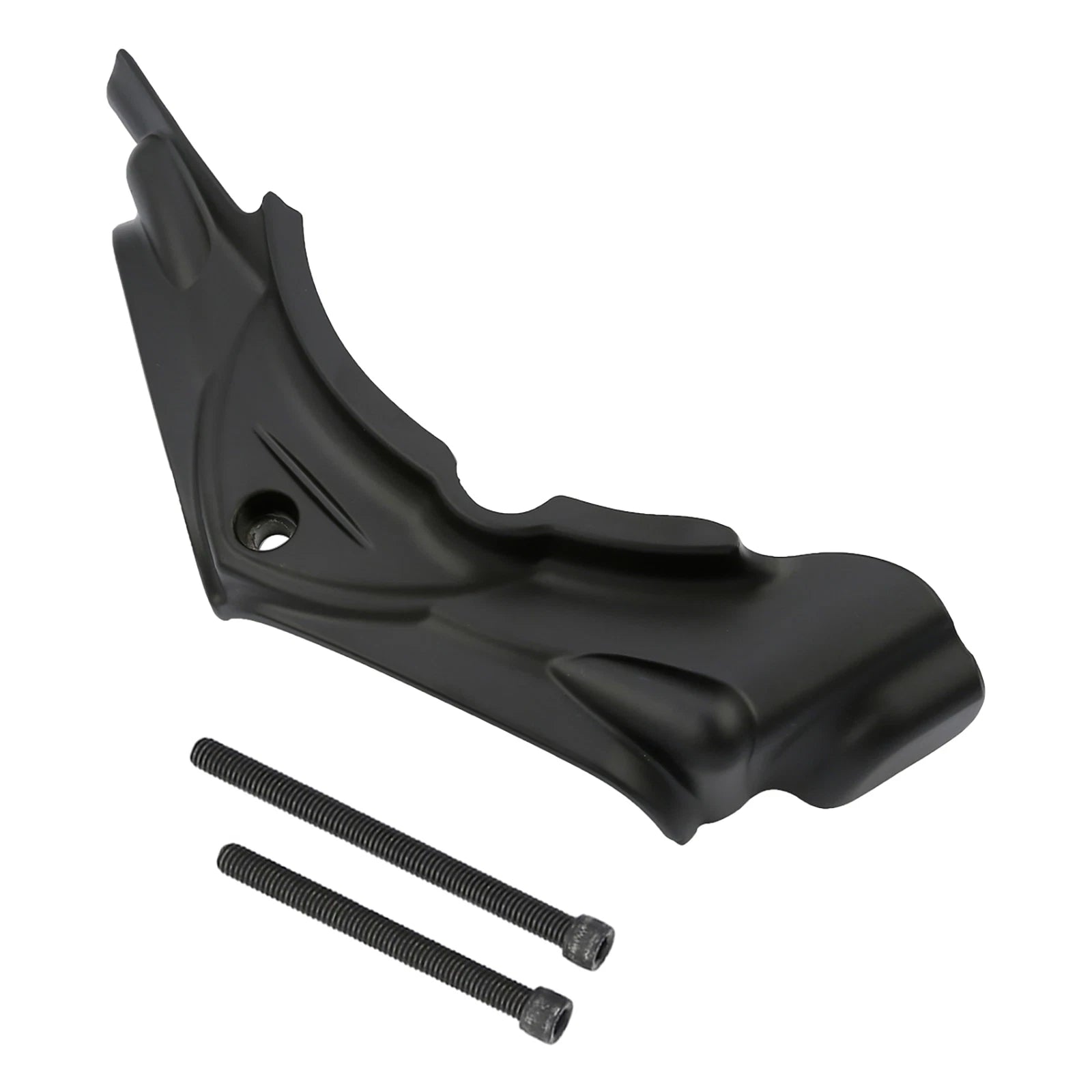 Black Cylinder Base Side Cover for Harley Touring Dyna (2006–2016)