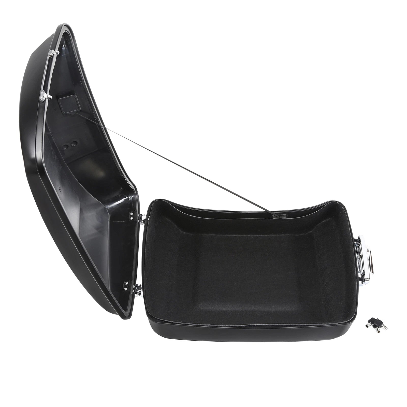 Chopped Trunk Pad Mount Rack for Harley Touring Road Glide (2009–2013)