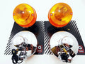 Kawasaki KZ1000 Police  Left Right Turn Signal Indicator Blinker Set (78-05)