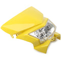 35W Front Headlight Lamp for Motorcycle Dirt Bike 250cc Yellow