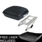 Matte Chopped Trunk Mount Rack for Harley Touring Electra Street Glide (2014–2026)