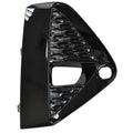 Replacement Black Gloss ABS Plastic Front Passenger Side Fog Light Bezel