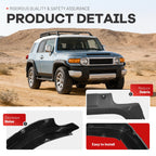 Pocket Rivet Fender Flares Kit for Toyota FJ Cruiser (2007–2015)