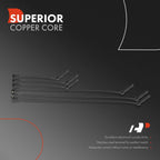 6x Spark Plug Wire Set for Ford Contour Mystique (1995-2000)