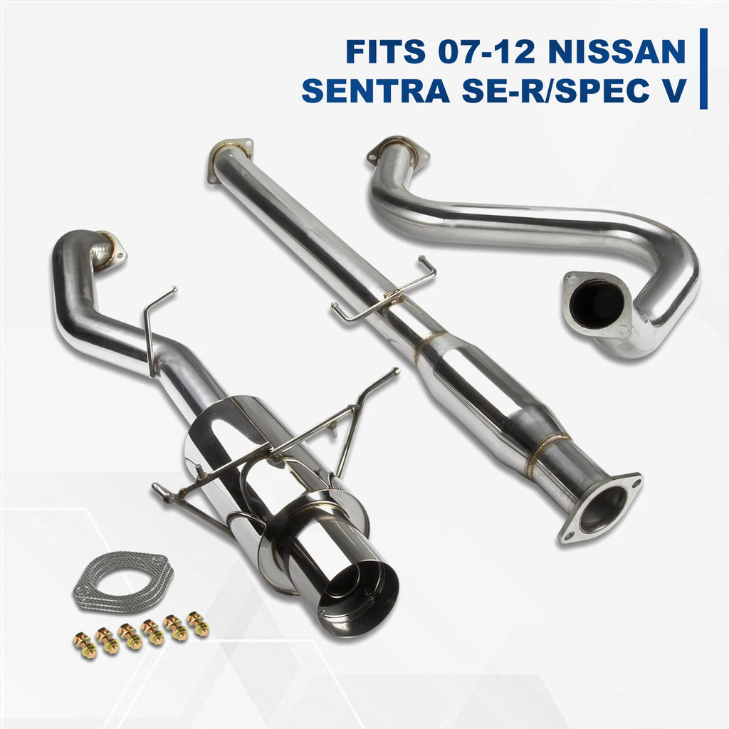 CatBack Exhaust System Kit for Nissan Sentra SE-R Spec (2007–2012)