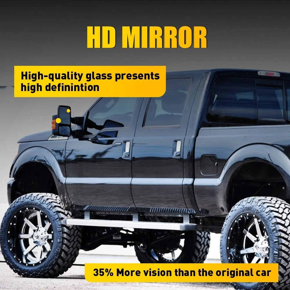 Driver LH Side Mirror Glass for Ford F-250 F-350 Super Duty (2008–2016)
