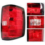 Rear Tail Light Assembly Halogen for Chevy Silverado 1500 2500 (2014–2015)