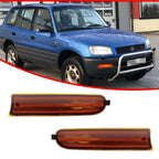 2X Front Amber Parking Signal Lights for Toyota RAV4 (1996–1997)