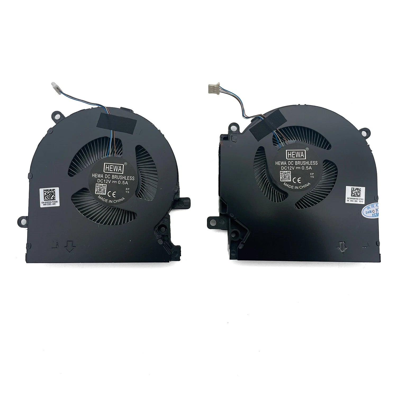 Cooling Fan for HP Omen 15-EK 15-EN (M04216-001, M04215-001, ND8CC02-19J22)