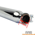 Exhaust Muffler Pipe for Harley-Davidson Blackline CVO Dyna FLSTF FXSTB (2011-2017)