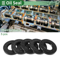 Set of 5 Oil Seal Rotary Shaft Seal NBR Rubber 35x65x10mm