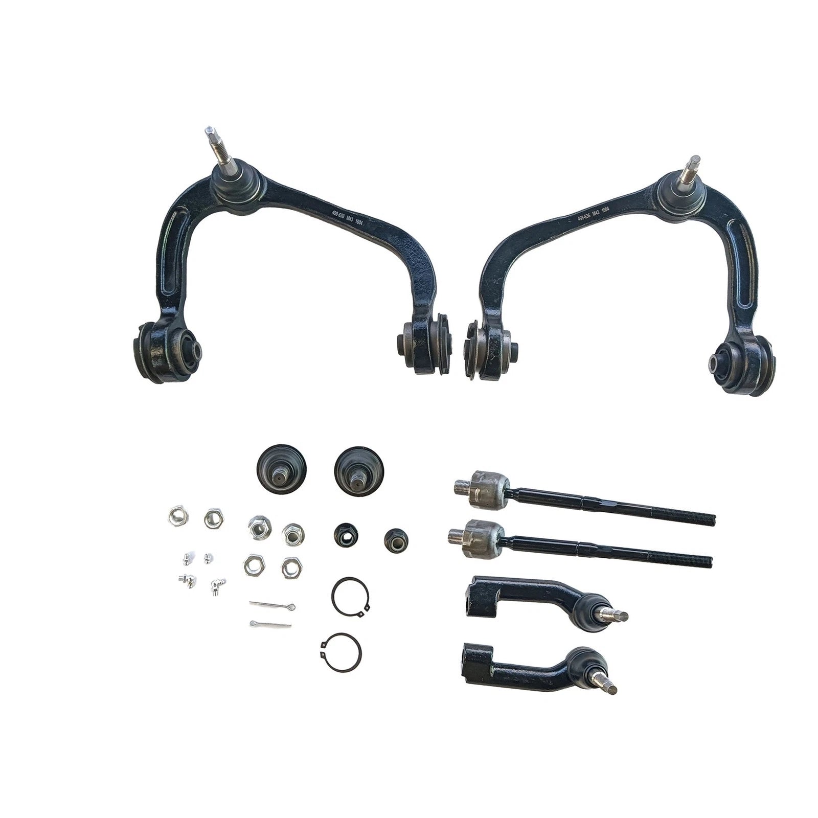 8x Front Control Arm with Ball Joint Tie Rod End for Ford F-150 Expedition (2007–2015)