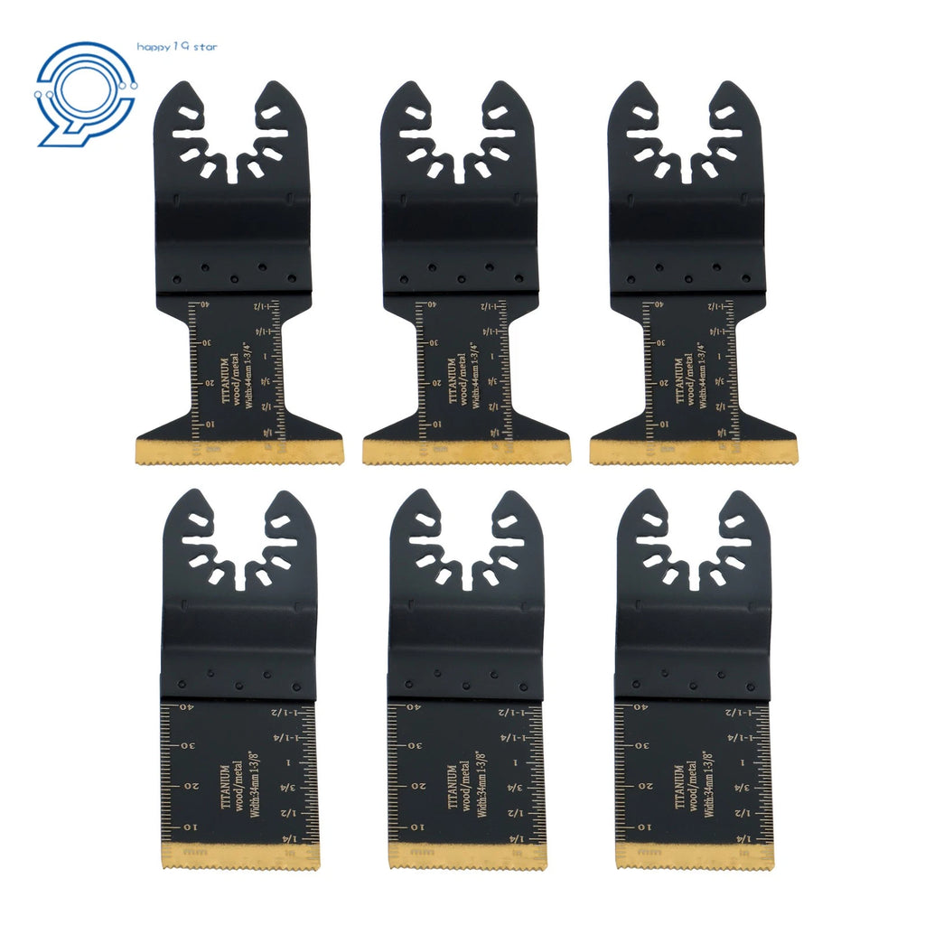 Set of 50 Titanium Oscillating Tool Blades for Oscillating Saw