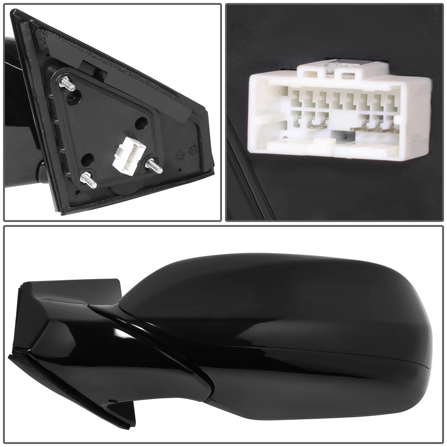 Powered Heated Glass Side Door Mirror for Hyundai Santa Fe Sport (2013–2016)
