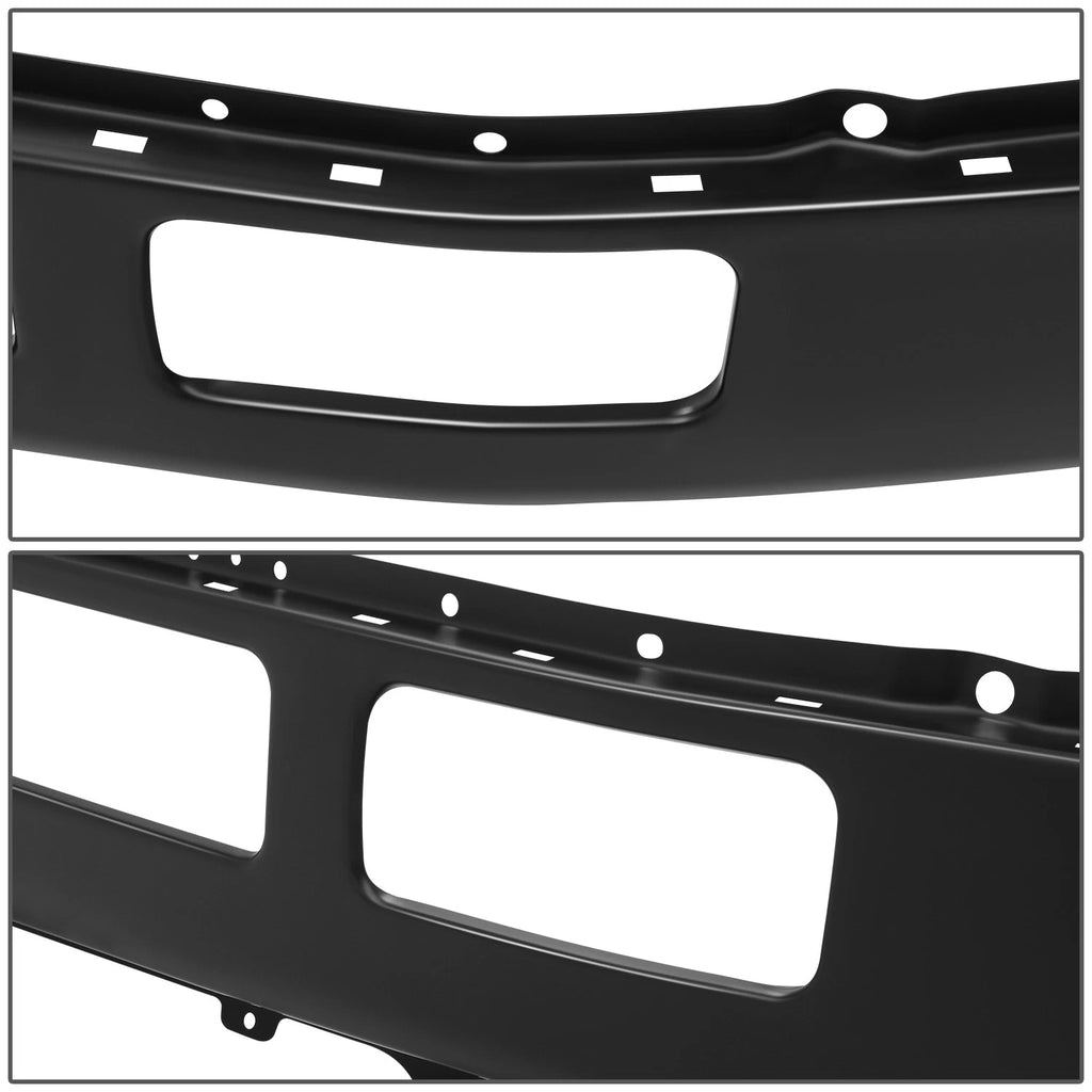 Front Bumper Face Bar for Ford F-250/F-350 SD (2005–2007) w/o Fender Flare Holes Black