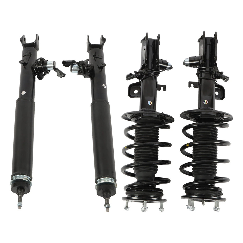 Set of 4 Shock Struts for Lincoln MKS (2013â2016) w/Electronic