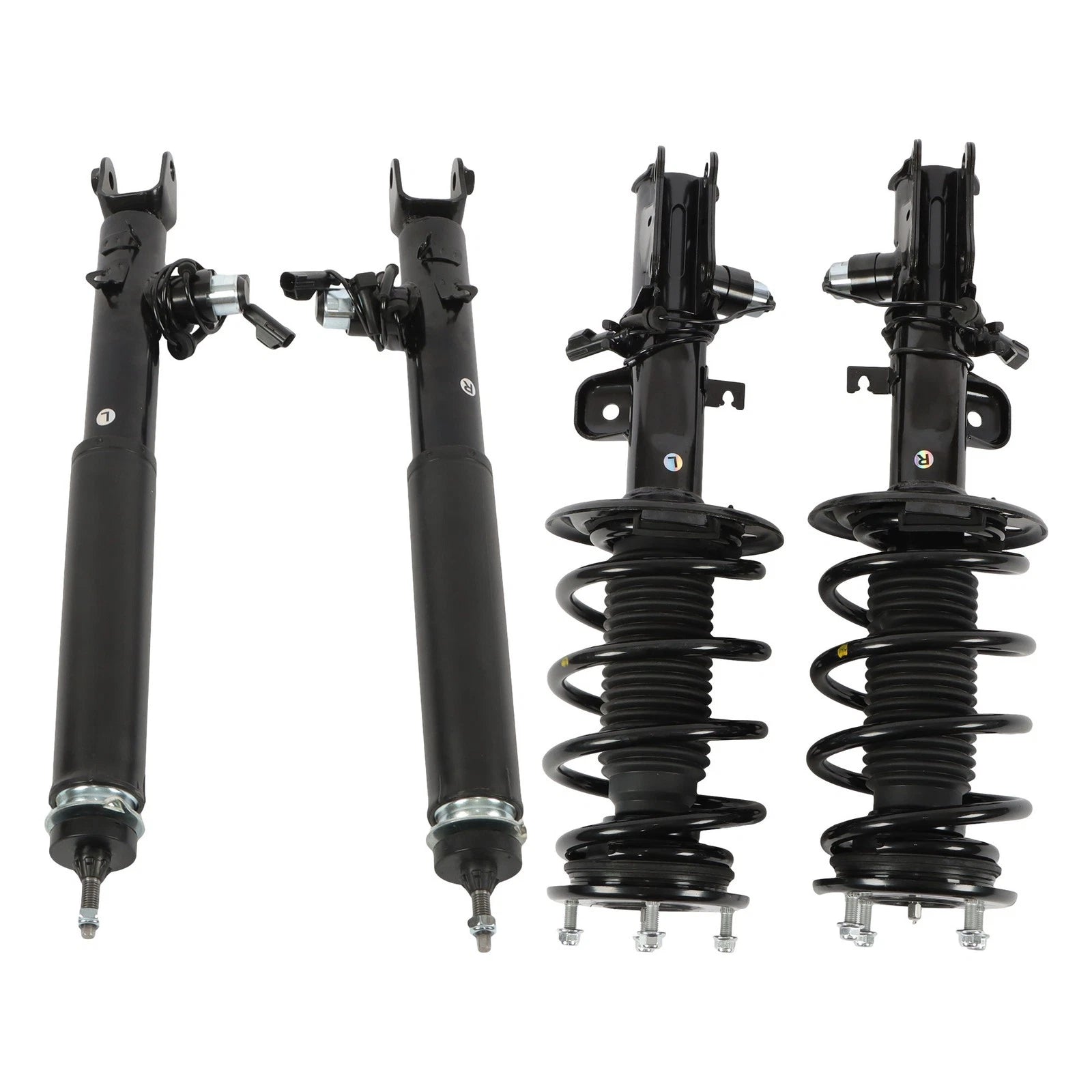 Set of 4 Shock Struts for Lincoln MKS (2013â2016) w/Electronic