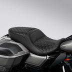 Black Driver Passenger Seat for Harley CVO Street Road Glide (2023-2025)