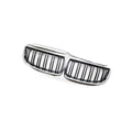 Chrome Double Line Grille for BMW 3 Series E90 E91 (2006–2008)