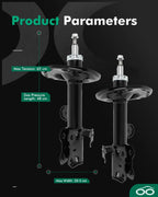 Front Gas Shocks Absorber for Toyota RAV4 (2013–2018)