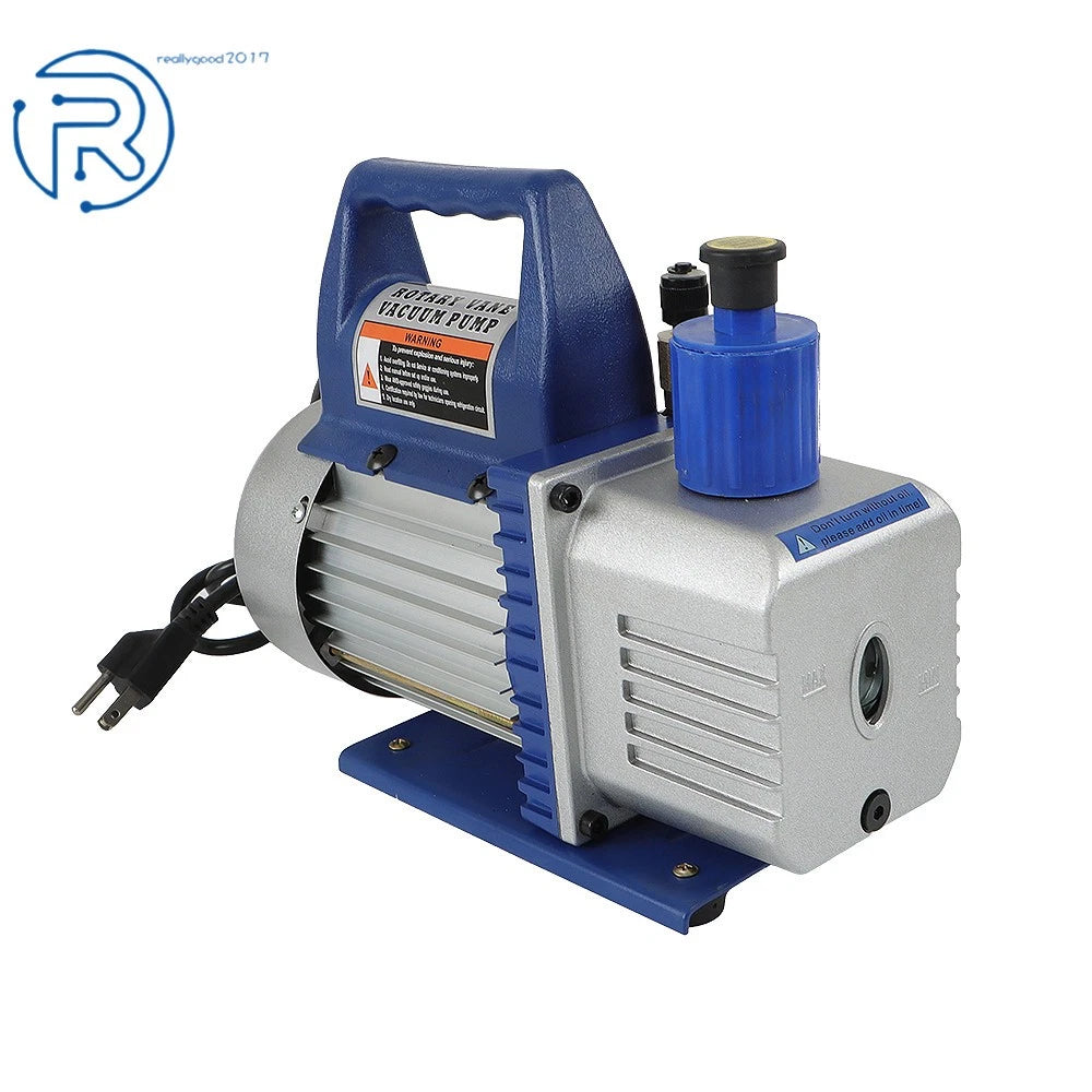 Rotary Vane Air Vacuum Pump 110V 1/3 HP 4.5 CFM for Automotive