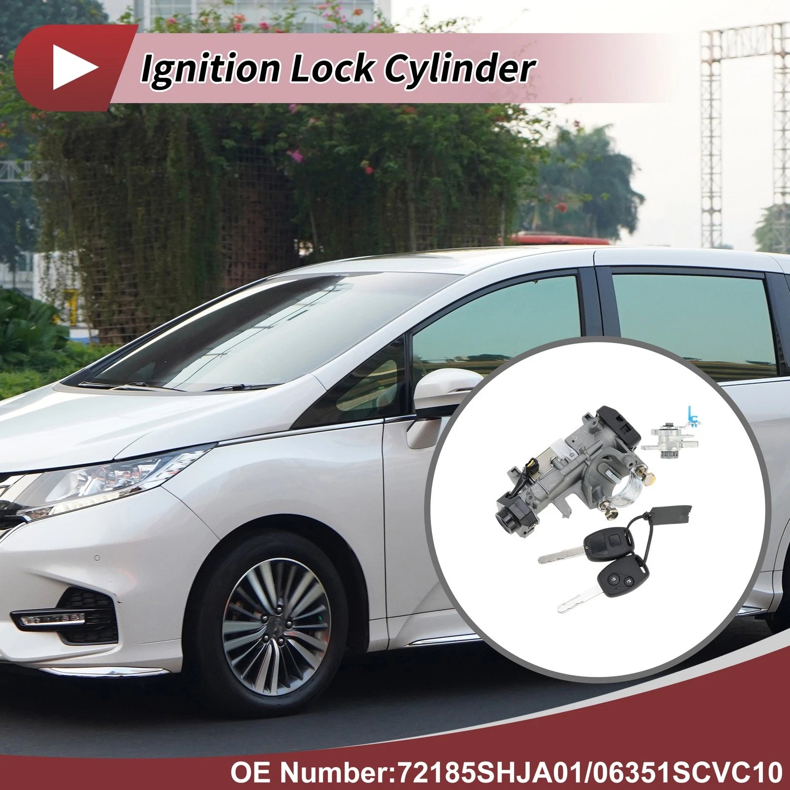 Ignition Lock Cylinder for Honda Odyssey (No. 72185SHJA01)