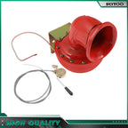 Electric Bull Sound Horn for Car Motorcycle Boat SUV RV (SCITOO)