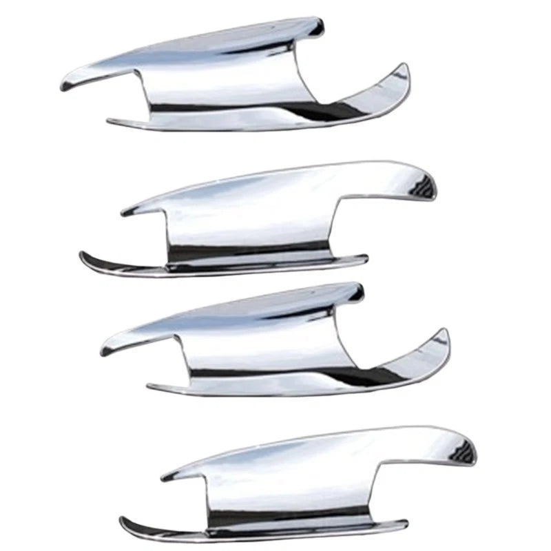 Set of 4 Door Handle Inserts for Mercedes-Benz C-Class GLK W204 (2008–2015)