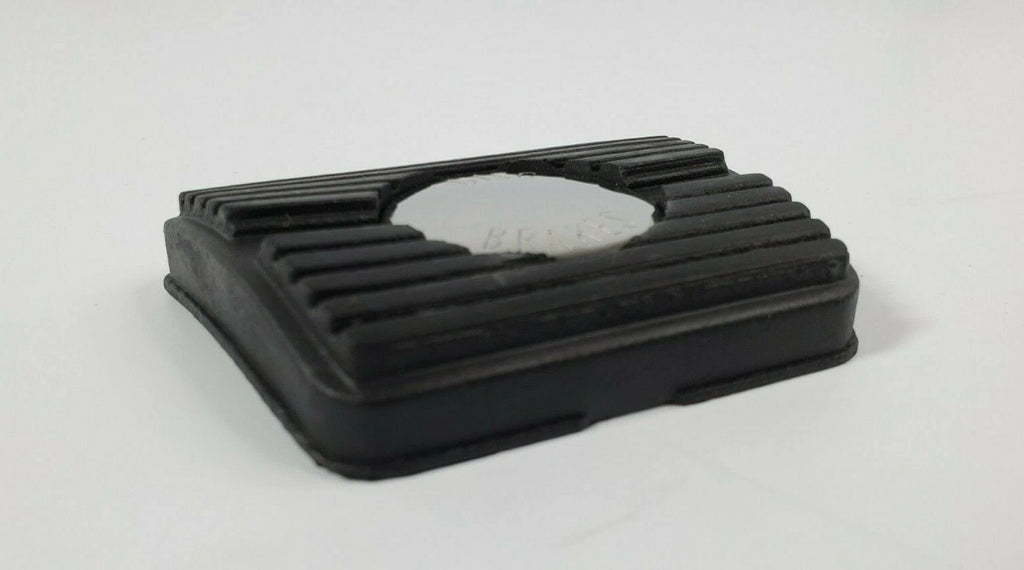 Brake Pedal Pad Replacement for GM Cars with Disc Brake Emblem (Black)