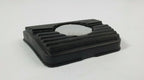 Brake Pedal Pad Replacement for GM Cars with Disc Brake Emblem (Black)