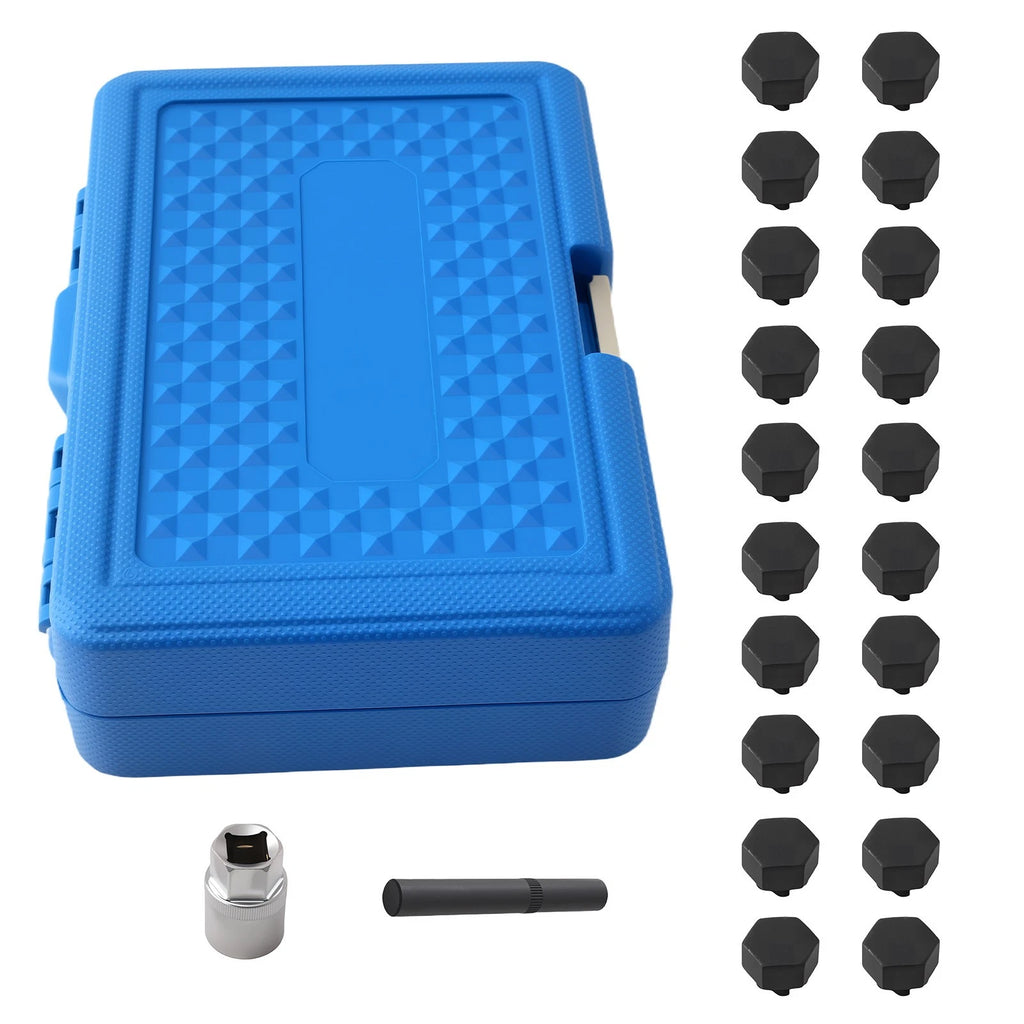 22pc Locking Nut Socket Key Set for VW Beetle Jetta Tiguan Passat Golf (2000–2023)