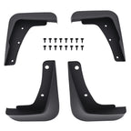 Mud Guards Set for Mitsubishi Lancer DE ES (2008–2017) Black