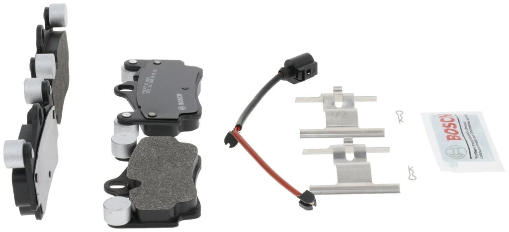 Set of 4 Rear Brake Pads & Sensor for Audi Q7 (2007–2015), Porsche Cayenne (2003–2010), VW
