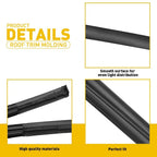 Set of 2 Drip Side Trim Finish Moldings for Toyota Corolla (2014–2017)