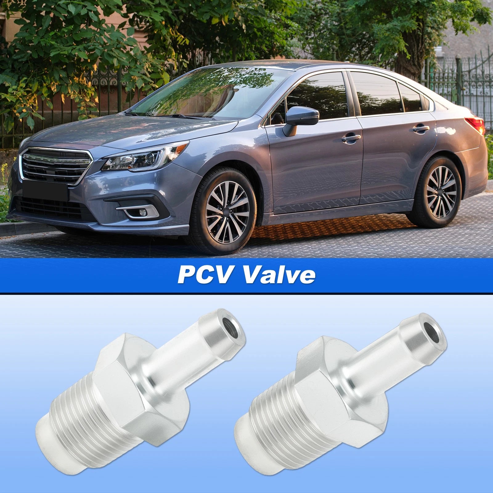 2X PCV Valve for Subaru Tribeca Forester Impreza Legacy Outback (2005–2014) 045-0476